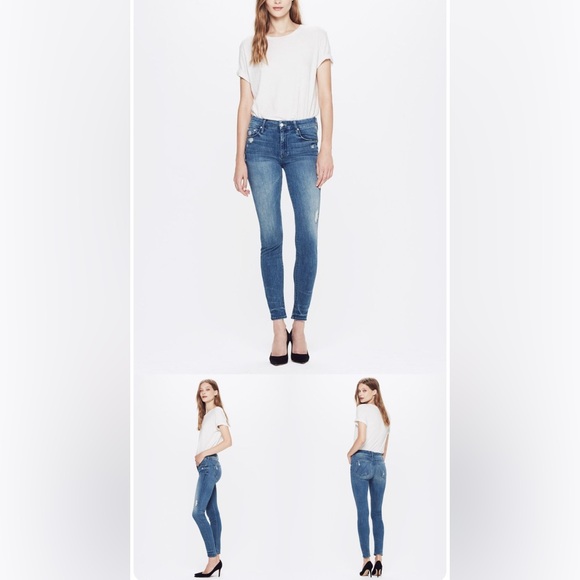 Mother The Looker Crop In Graffiti Girl Size 29 New - Picture 12 of 12